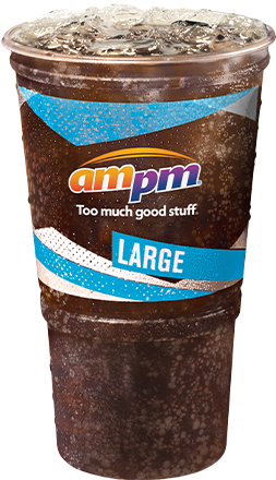 A large fountain drink